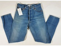 high rise ankle crop levis